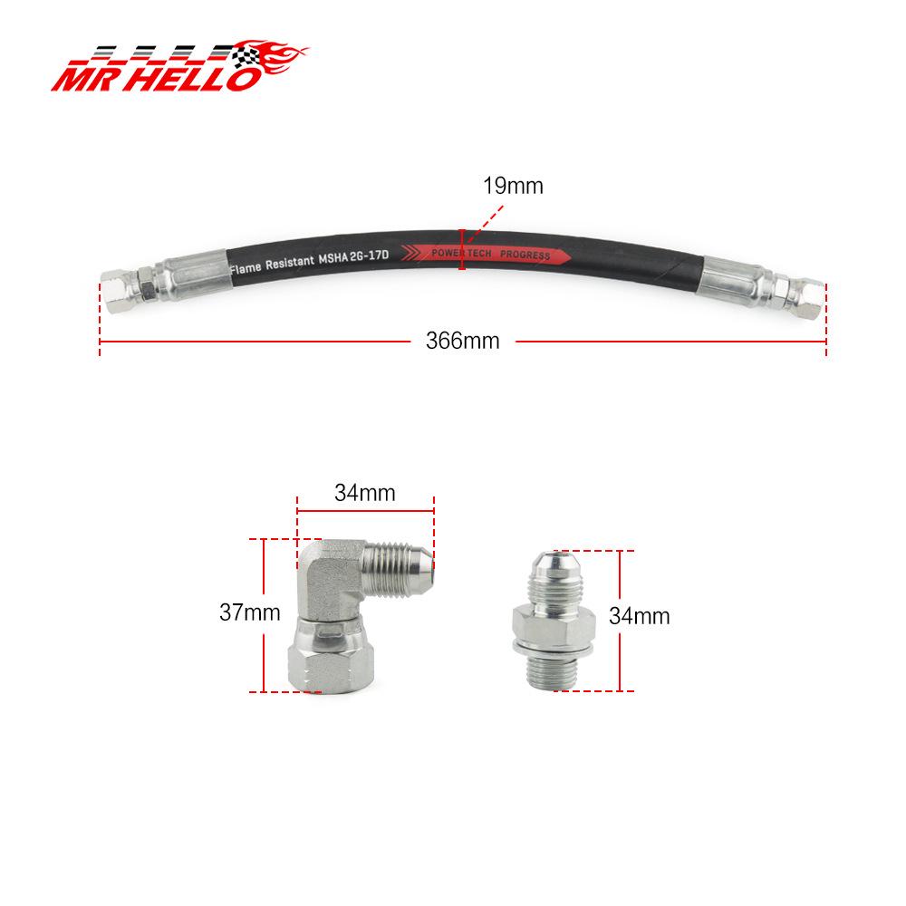Ford 7.3L Power Stroke (99-03) Högtrycksoljepump HPOP Slangkit