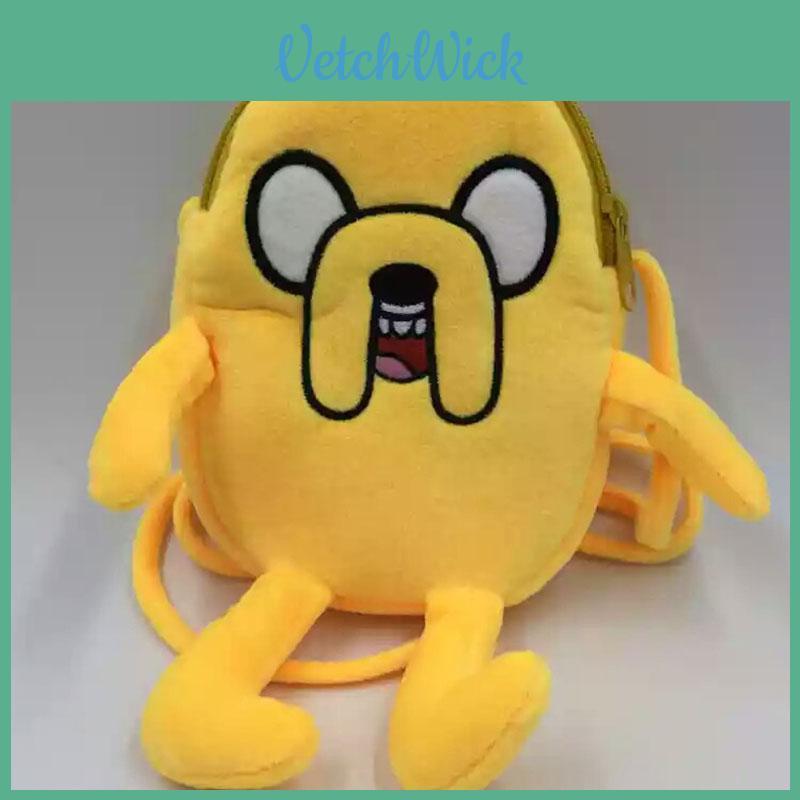 Adventure Time Beemo BMO Plüschrucksack für Kinder mit weichem Griff und geräumigem Design