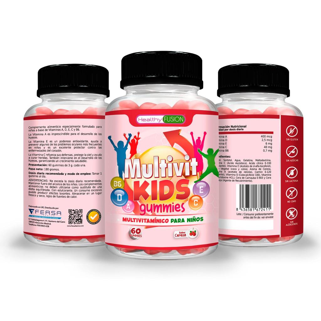 Children's Multivitamin Complex | Promotes Correct Growth | 60 Units