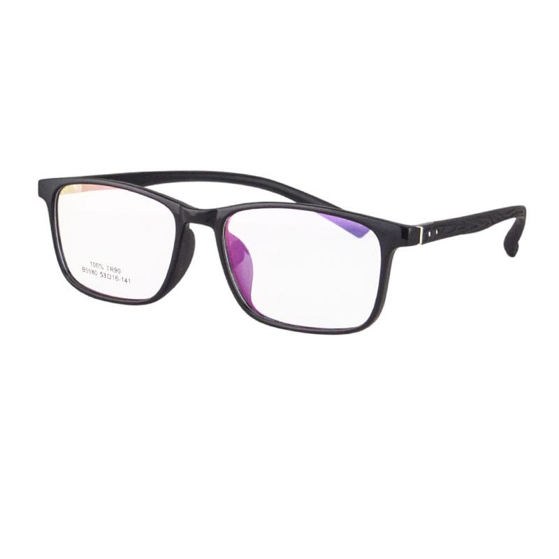 Men Prescription Glasses Square Myopia Prescription Eyeglasses Small Frames Optical Glasses TR90 bluelight eyeglasses frame only