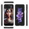 Egyptian Queen Pharaoh Phone Case For Samsung Z Flip 6 7 5G Z Flip 5 Galaxy Z Flip 3 4 5G ZFlip Shockproof Hard Cover TPU PC Coq