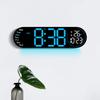 New Wall Clock Multi Function Clock Living Room Watch Large Screen Digital Double Alarm Clock Countdown