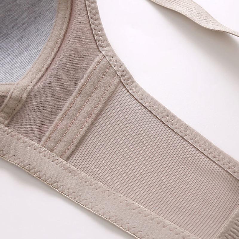 Sutien fără fir din dantelă contrastantă, sutien push up confortabil și respirabil, lenjerie și lenjerie intimă pentru femei