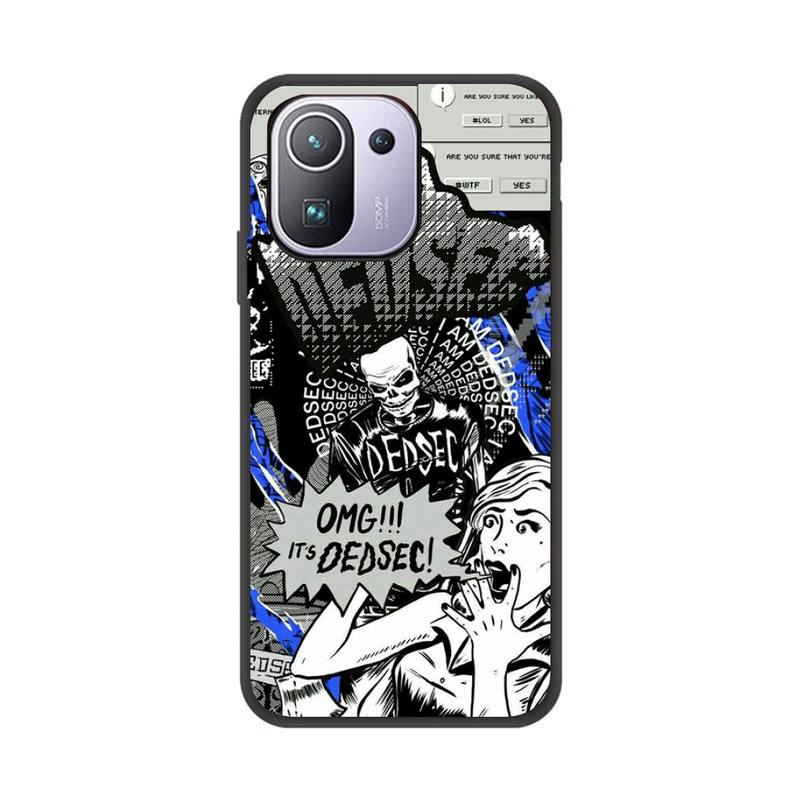 Cool Game Watch Dogs Phone Case For Xiaomi Redmi 8A 9 K30 Pro 9A Note 8T Note 8 9 Pro TPU Soft Silicone Black Cover