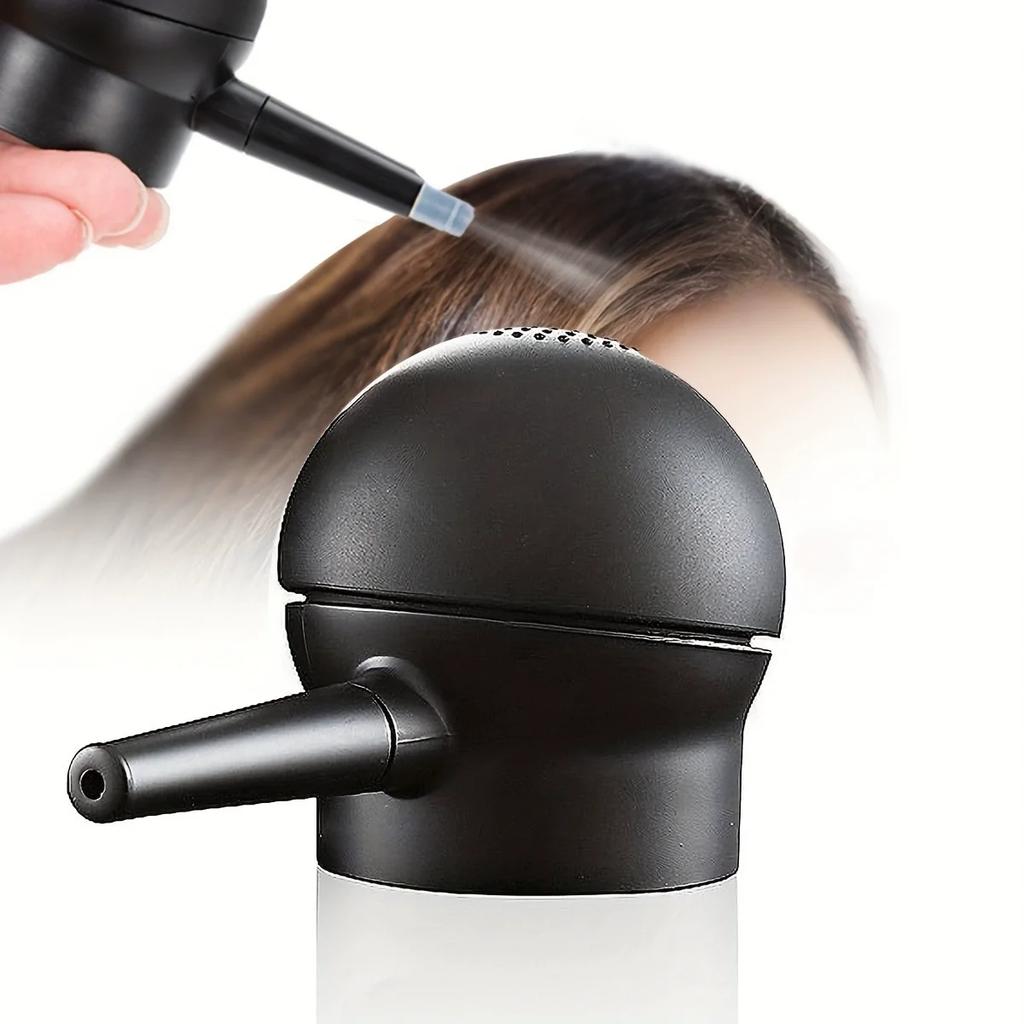 Hair Tonic Special Modeling Powder Sprayer Hair Supplement Fiber Powder Spray Bottle Silicone Gasbag Spray Head Hair Products