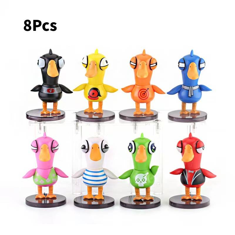 

Утка Убить Гуся Фигурка Модель Кукла Мультяшная Украшение для Гостиной Настольная