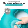 Flocking Inflatable Neck Pillow Portable Pillow Can Be Stored Self Filled Suitable For Outdoor Travel Camping Hiking