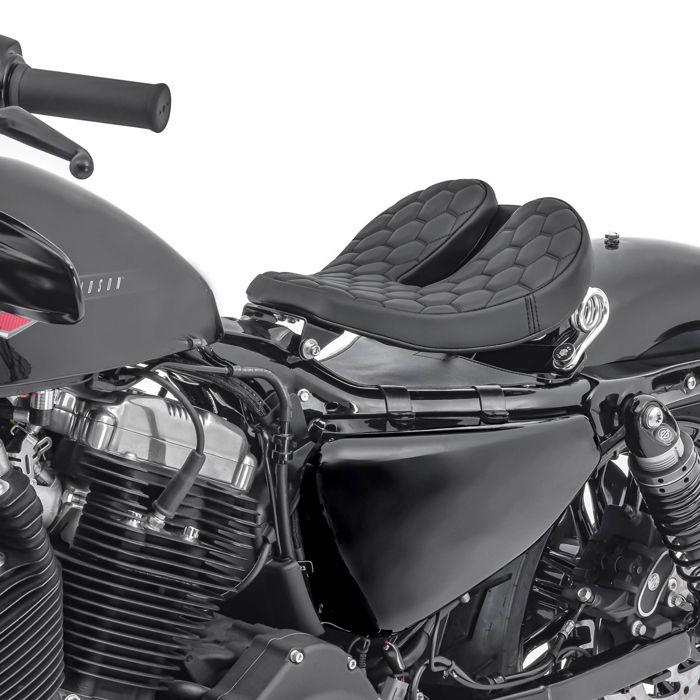 Solo Spring Seat for Harley Davidson Sportster Forty-Eight 48 10-20 SK3 Black