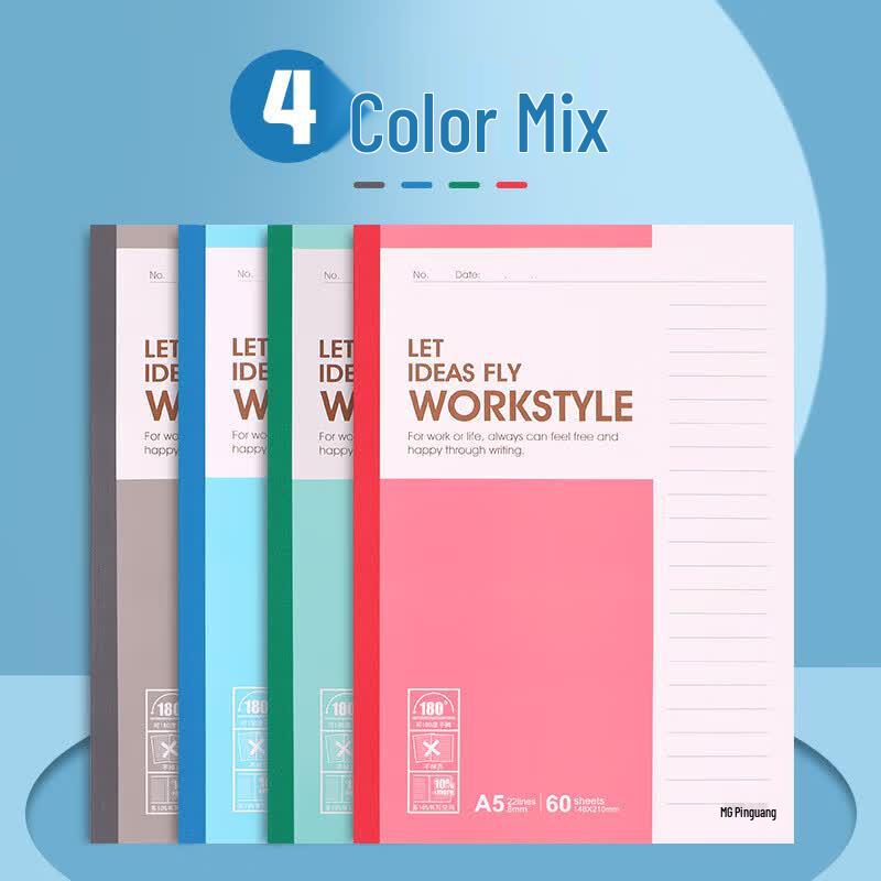 M&G A5 100-Page Wireless Bound Notebook