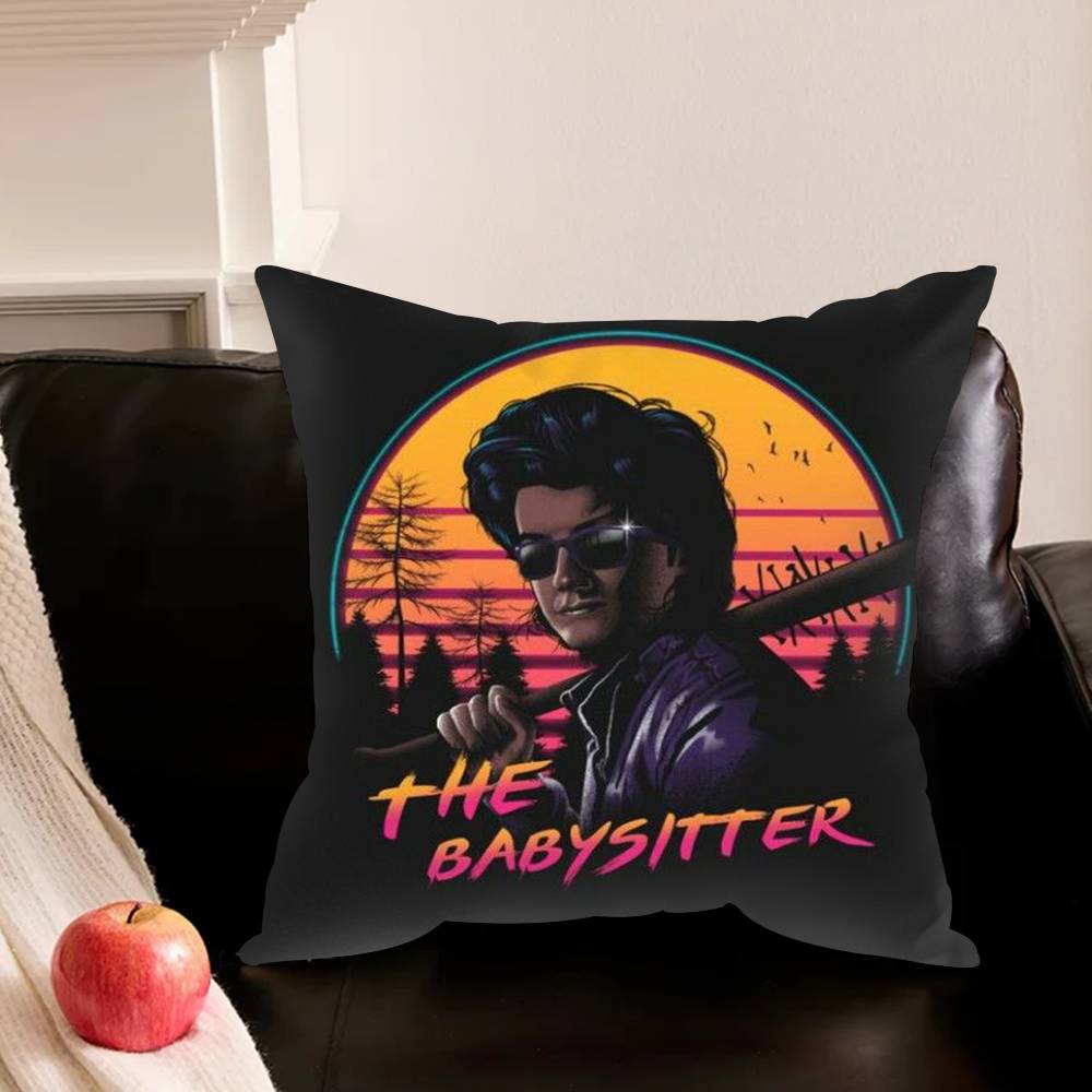 Cool S-Steve H-Harrington-S Pillowcase For Sofa Room Office Decor Printing Protector Cushion Cover Valentine Gift Custom