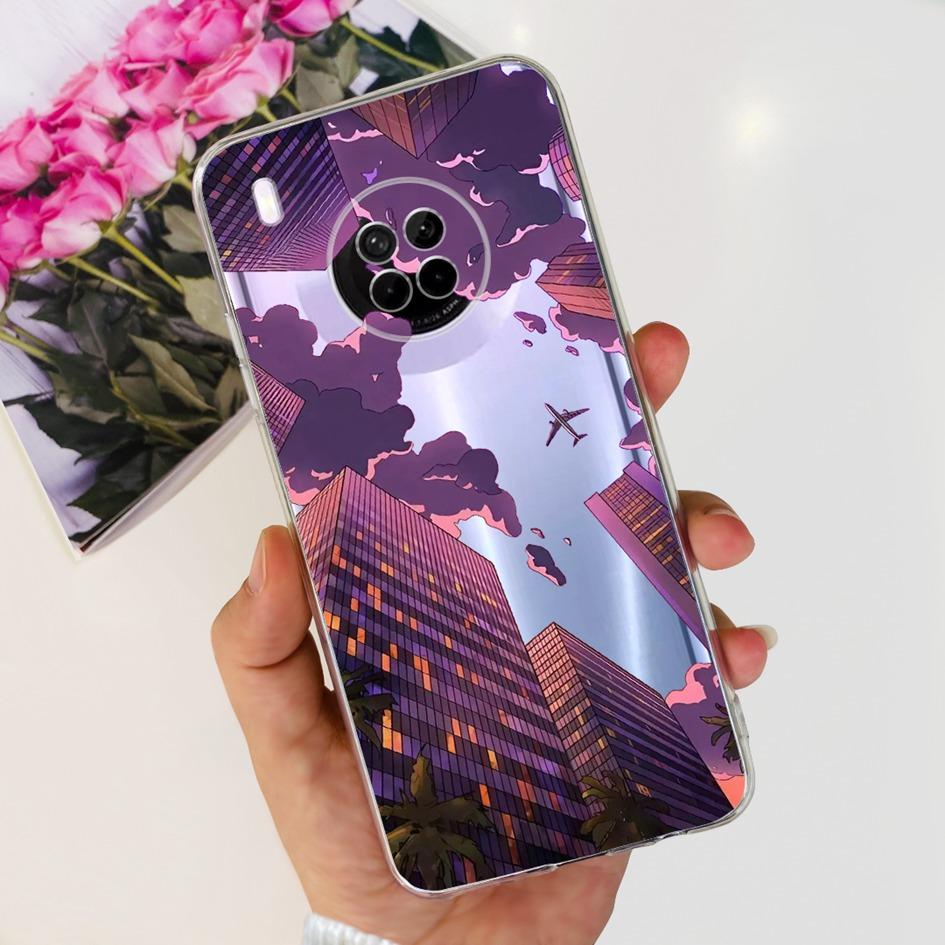 For Huawei Y9a Case Cover For Huawei FRL-22 FRL-23 FRL-L22 FRL-L23 Nova Y9a Phone Case Soft Silicone Clear Protection Funda Capa