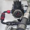 Regulador de Pressão de Combustível Universal de Alumínio AN8 Alimentação & AN6 Retorno com Manômetro 0-160PSI Conjunto de Molas de Pressão 3-20 20-45 45-70