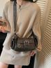 Maillard Color Crossbody Bag: Trendy, Versatile, Stylish Shoulder & Underarm Accessory