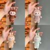 Labubu Rabbit Cartoon Plush Keychain Girls Gift Cute Animal Decor