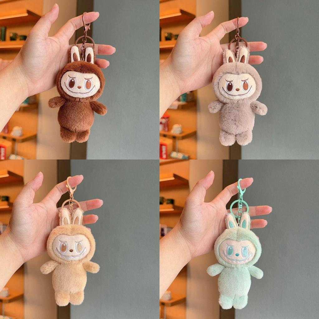 Labubu Rabbit Cartoon Plush Keychain Girls Gift Cute Animal Decor