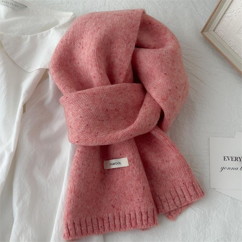 Unique Color 100 Pure Wool Scarf Cute Men and Women Couple Winter Warm Scarf