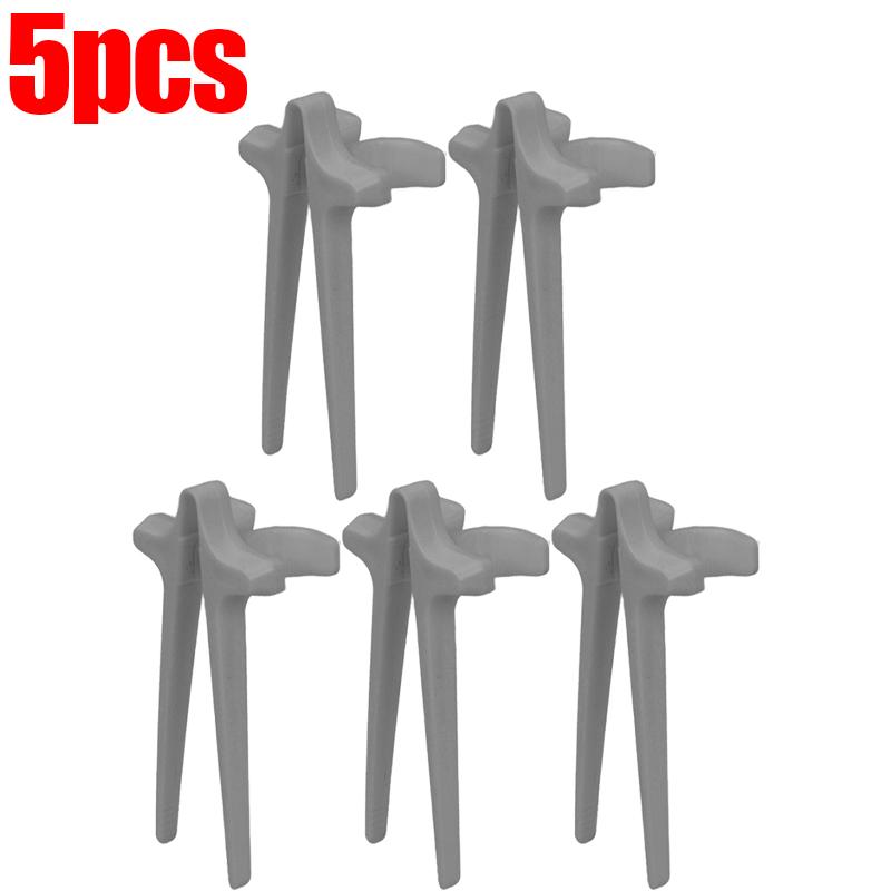 1/10pcs Plastic Finger Snack Clip for Games Player Snack Chopstick Holder Funny Chopsticks Gamer Clips Reusable Lazy Artifact