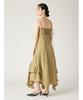 FRAY Asymmetric Hem Camisole Dress FWFO252038 Green I.D. Women's