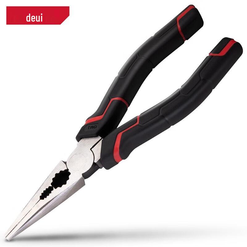 Deli 8-inch Chrome Vanadium Long Nose Pliers