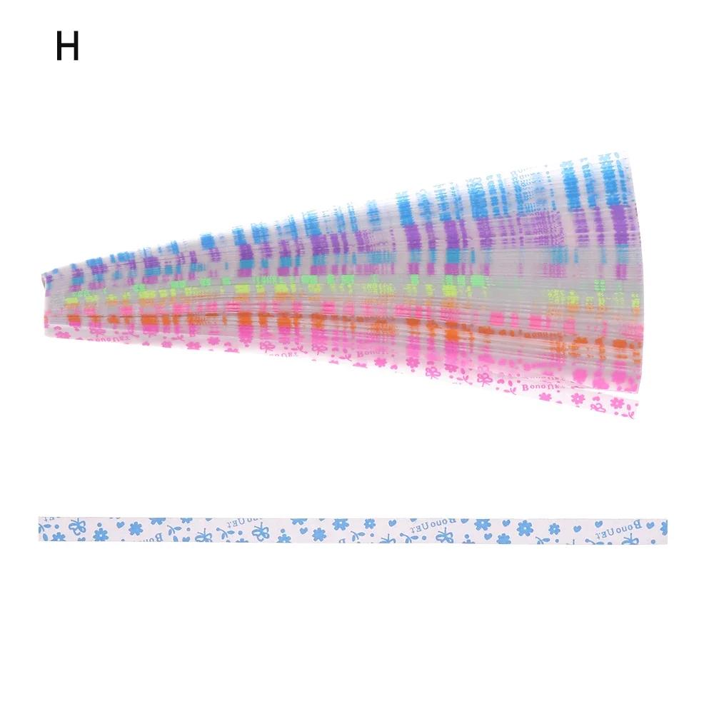 210pcs/lot Happy Glow In Dark Lucky Star Origami Fluorescence Folding Strip Paper Best Wishes Handcraft Gift Craft Paper Decor