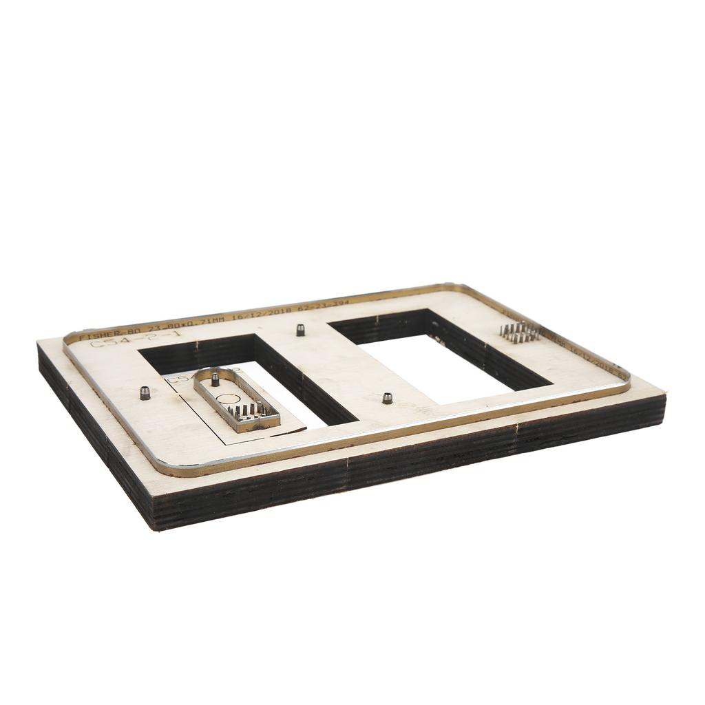 Leather Cutting Die Strip C54 High Carbon Steel Extra Thick Base Easy To Use Leather Die Cutter for