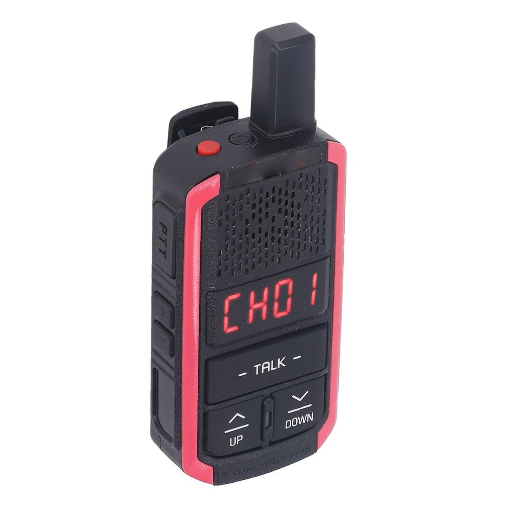 E8 3W Two Way Radio 400 to 470MHz 16 Channels High Power Walkie Talkie for Hotel Shopping Mall