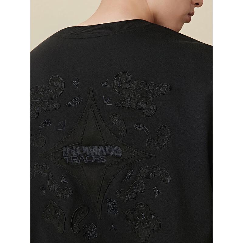 GXG Men's Crew Neck Sweatshirt with Back Graphic