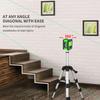 UYANGG 2 Lines Laser Level Self Levelling Green Beams Laser Horizontal & Vertical Cross-line High Precision Laser Leveling Tool