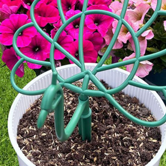 3/4/5/6 st Påfågelblomma Stödställ Vädertålig Inomhus Utomhus Krukväxt Hållare Spaljé Fästram Stolpe