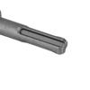 Para Broca SDS Plus de 1/2" Adaptador de Broca Helicoidal para Solo Aço Conecta-se a Broca Helicoidal de 4"/6" Cabeça de Conversão para Broca de Solo 2 Fendas e 2 Cavidades