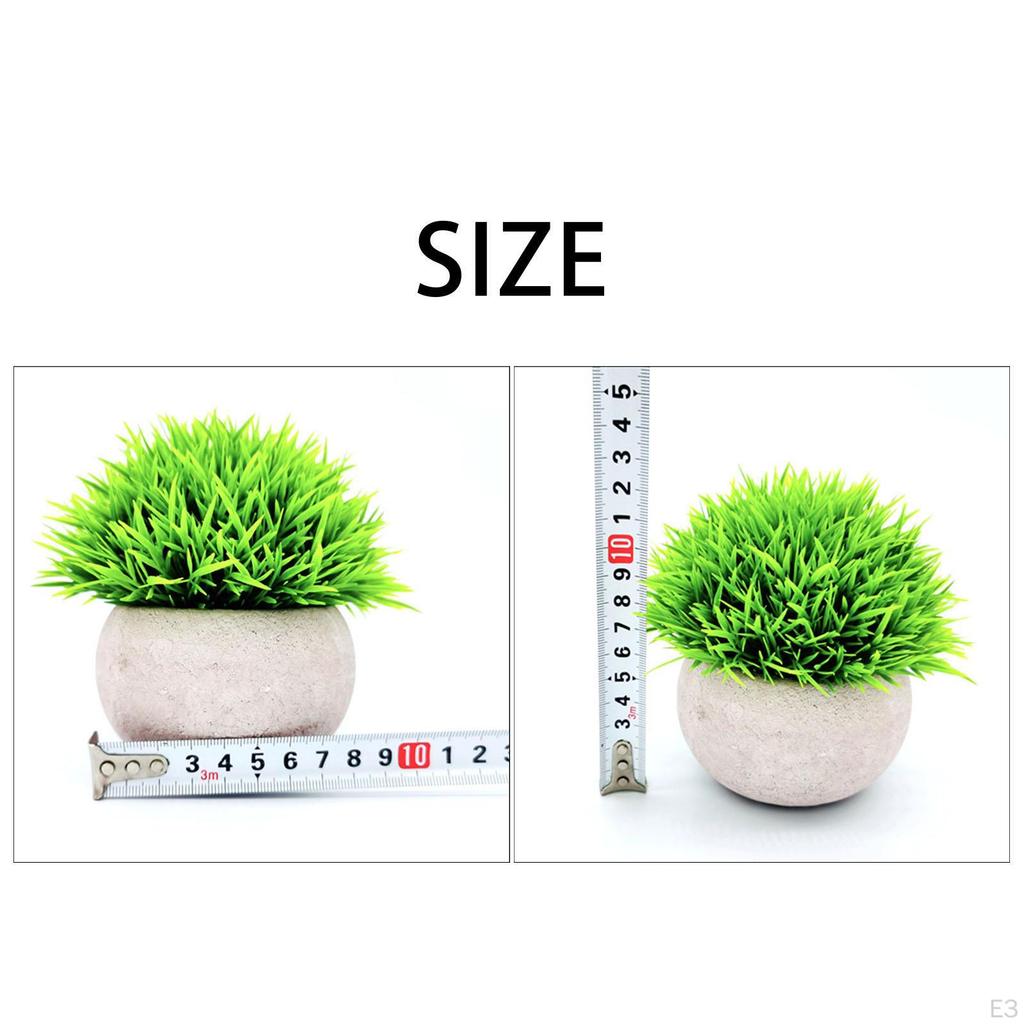 Artificial s PU Material Potted Ornament Housewarming Gifts Craft Bonsai Small for Garden Desktop
