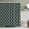 Modern Geometric Pattern Shower Curtain Waterproof Home Bathroom Decor Removable Washable Fabric 3D Printed Wall Hanging Bath Tu