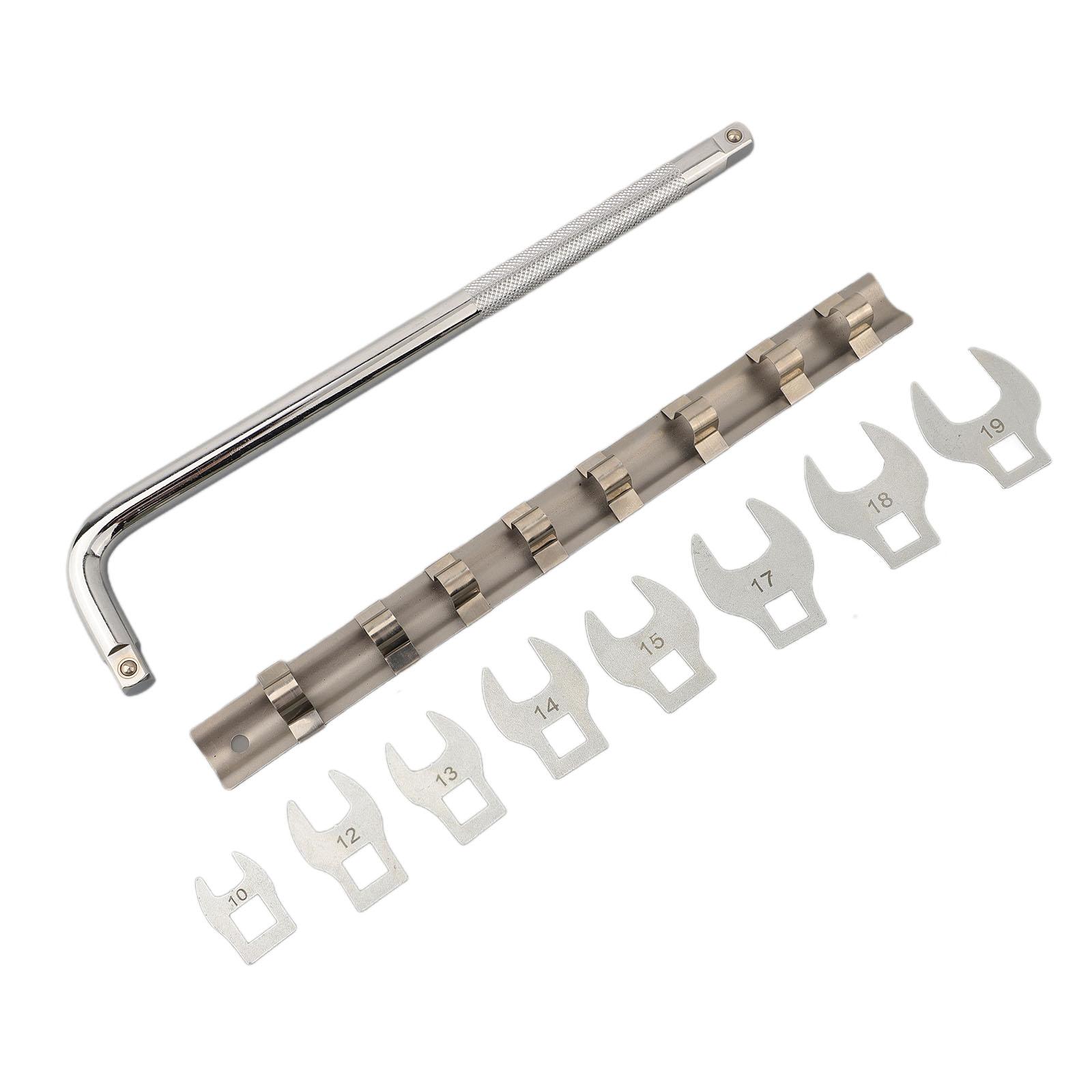 

Bent Bar Wrench 3/8 Inch Drive Wrench Greasy Environments 3/8 Drive Ratchet Compatible Double End Socket Anti-slip Knurl China Mainland