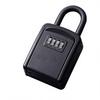 G10 Modern Wall Mounted Aluminium ABS Key Safe Box 4-Digit Padlock Waterproof 2 Keys Multi-Use Outdoor Hanger Shackle JXD