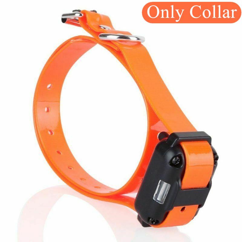 Rechargeable Remote Dog Training Collar, Waterproof Bark Stop Device, 800m Range, Automatic Shock Correction.