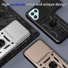 Armor Holder Funda for Tecno Pova 7 Pro 5G Case Cover Slide Camera Protection Ring Stand Shockproof Back Capa Funda