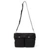Double Front Pocket Shoulder Bag B009202 Greige [Lava Gagery] 2-Way (26)