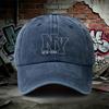 Pc Adjustable Denim Baseball Cap About NY NEW YORK Lightweight Printed WomenS Hat New York MenS Trendy Hat Ideal Gift