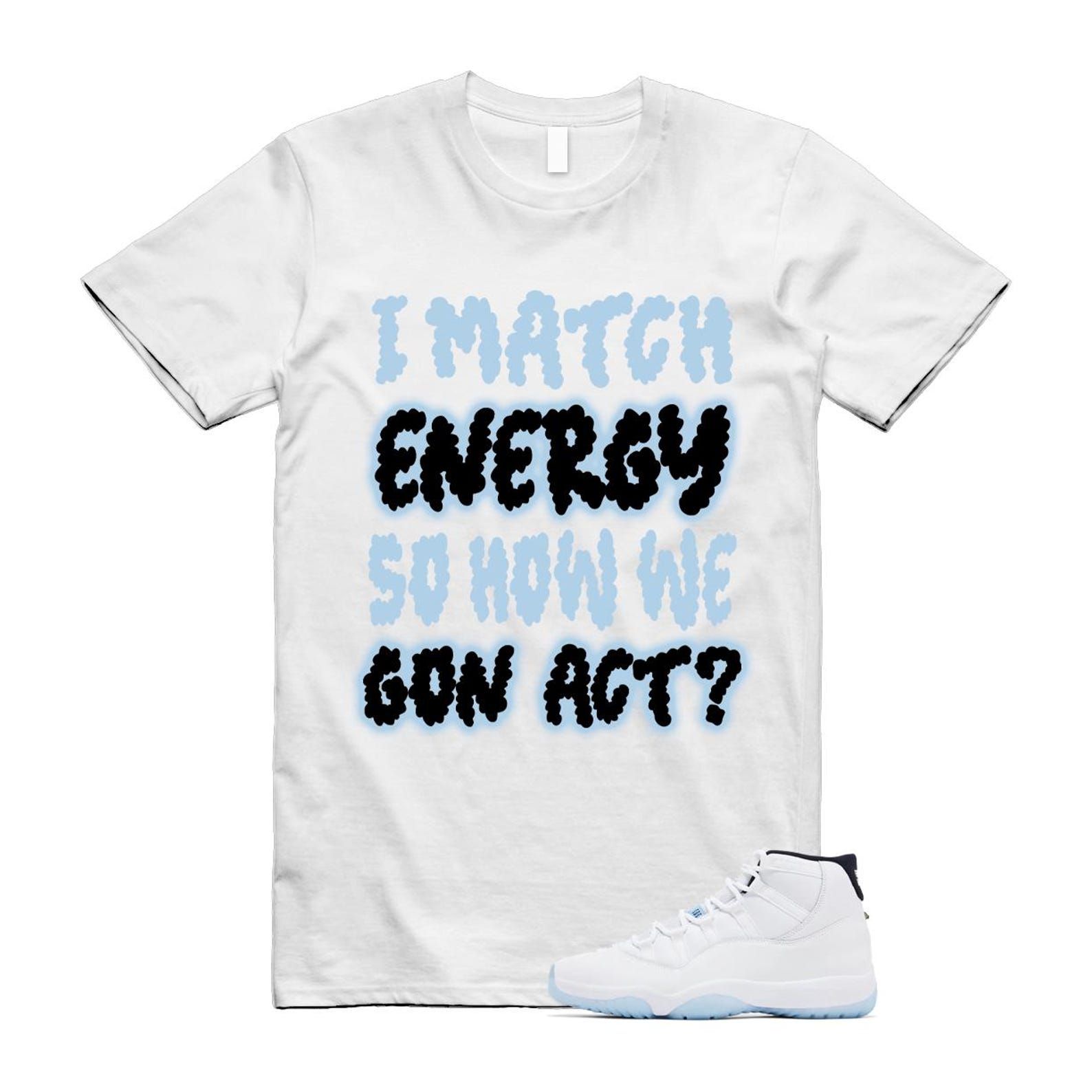 11 Legend Blue White Black 2024 T Shirt Match MATCH 3XL