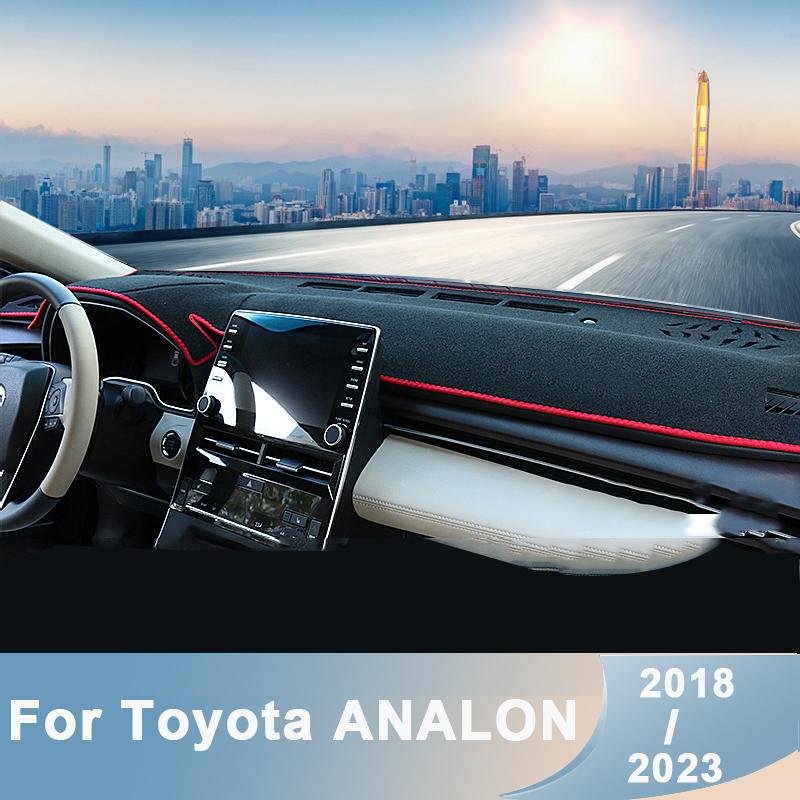 Do samochodu Toyota Avalon 2018 Pokrywa deski rozdzielczej samochodu Unikaj światła Podkładka Mata na deskę rozdzielczą Dywaniki Akcesoria anty-UV