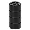 Aluminum Alloy RC Car Hub Set with M2 Anti Skid Nut and   Wrench for   SCX24 1Celsius24 Scale Model Car