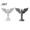 Matte Texture Ornaments Demon Angel Statue, 3D Printed Wings Texture, Devil Fall-Resistant Ornament for Desk Study Entrance Hall Decoration