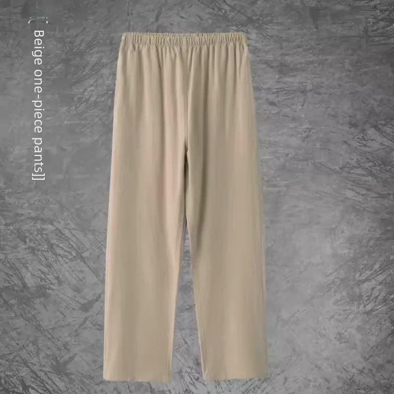 Men's Retro Chinese Style Linen Shirt, Long Sleeve, Button-Up, Stand Collar Tang Suit