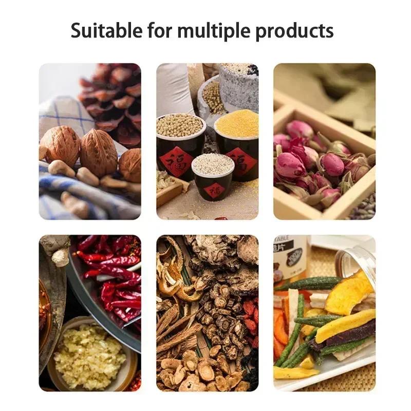 50piece Kraft Paper With Windows Self Sealing Bag Thick White Matte Stand Up Storage Bags Food Seal Up Packaging Zip Lock Pouch