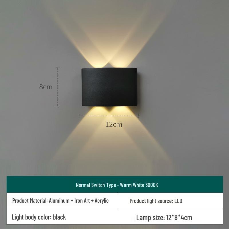 Waterproof Solar Outdoor Wall Lamp with Remote Control - Ideal for Bedside & B&Bs, Hot Seller In Stock