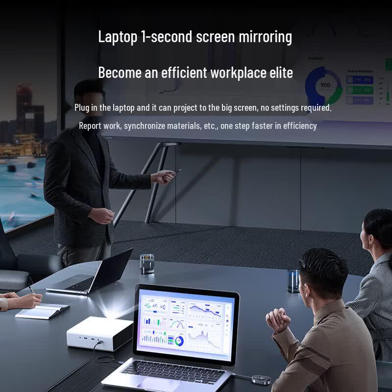 BIAZE HDMI Wireless Screen Projector