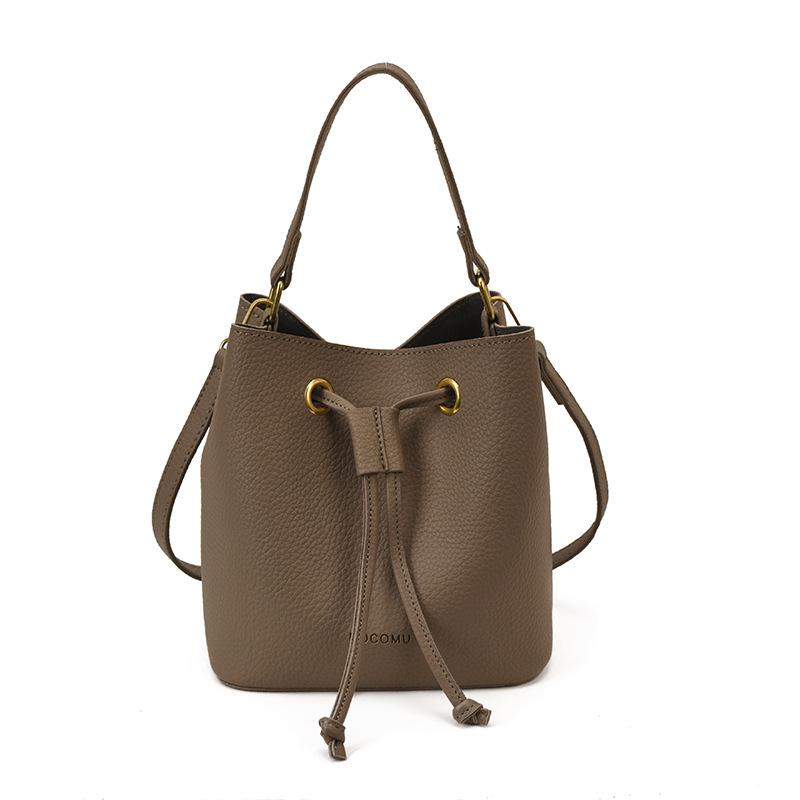 Drawstring Bucket Bag, Woman and Mother Bag, New Fashionable Versatile Single Shoulder Messenger Bag, Casual Underarm Bag