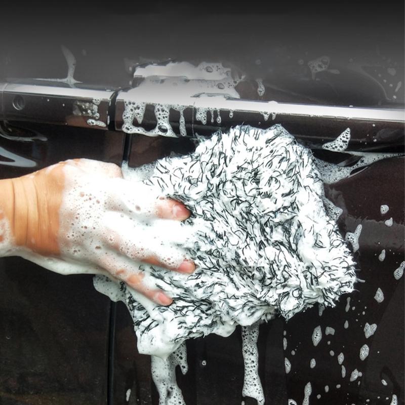 Плюшевая губка для мытья автомобиля SEAMETAL — фото 3