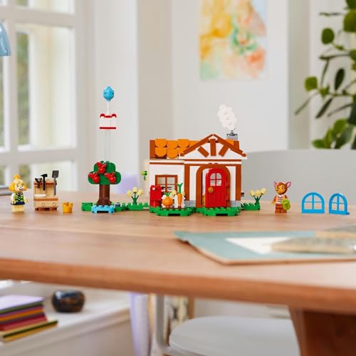 LEGO Animal Crossing Shizue, Welcome Home Toy Toy Present Birthday Block Educational Christmas Girls Boys Children 6 Years Old 7 Years Old 8 Years Old