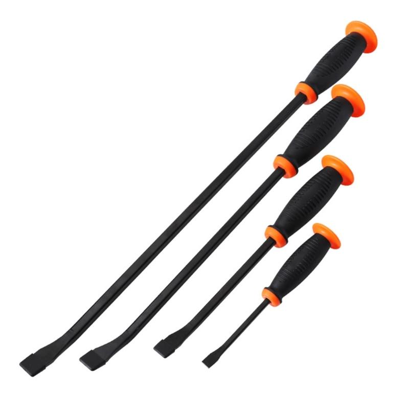 8/12/18/24inch Pry Bar Heavy Duty Crowbars Strikes Cap Nail Puller Chisel Car Repair Tool Multifunctional Heavy Pry Bar